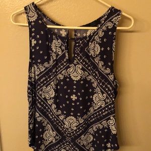 Sleeveless top